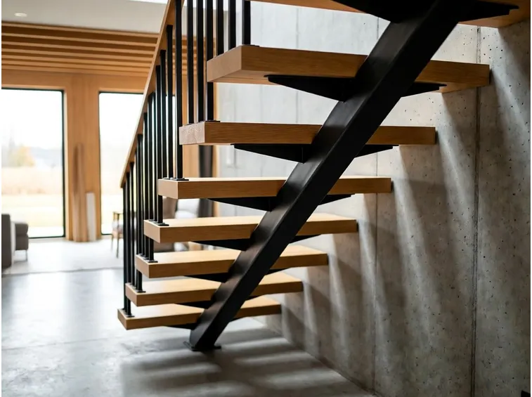 Installazione gradini in cemento armato