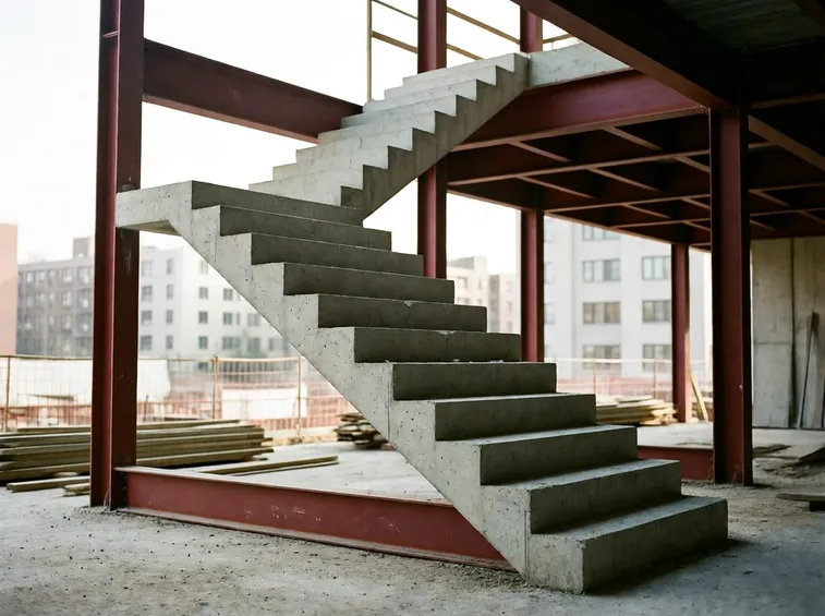 Rampa prefabbricata in cemento armato