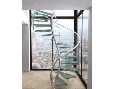 Scala a chiocciola appartamento