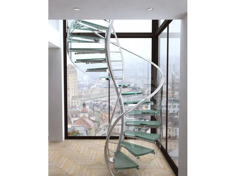 Scala a chiocciola appartamento