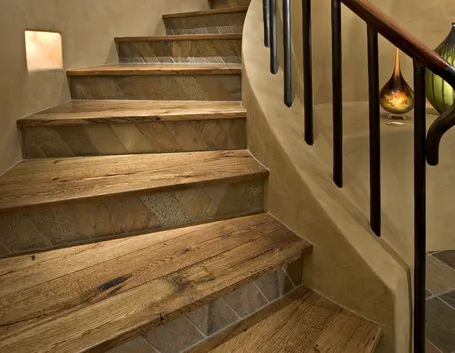 rivestimento gradini in legno
