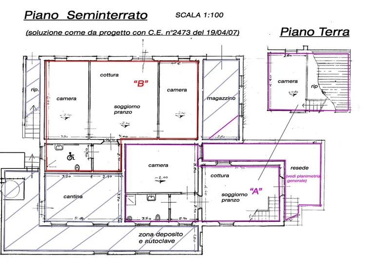 Variazioni planimetrie catastali