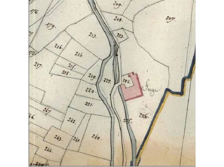 Mappa catastale