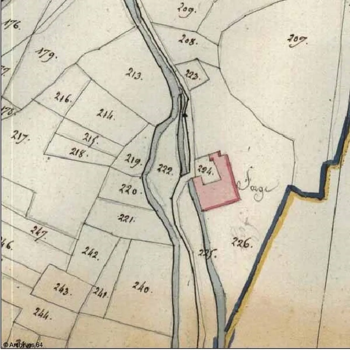 Mappa catastale