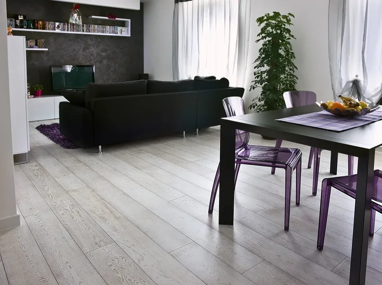 Parquet rovere sbiancato