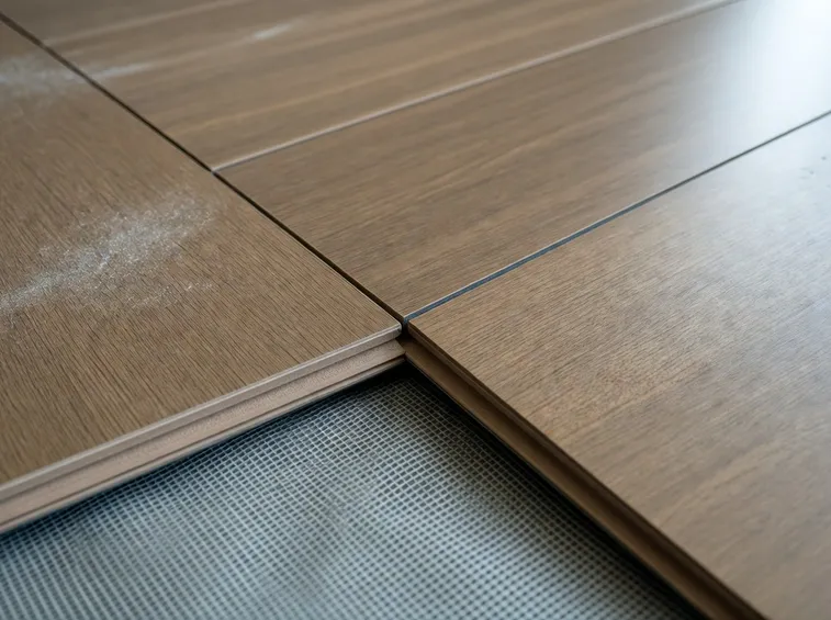 Posa del parquet flottante