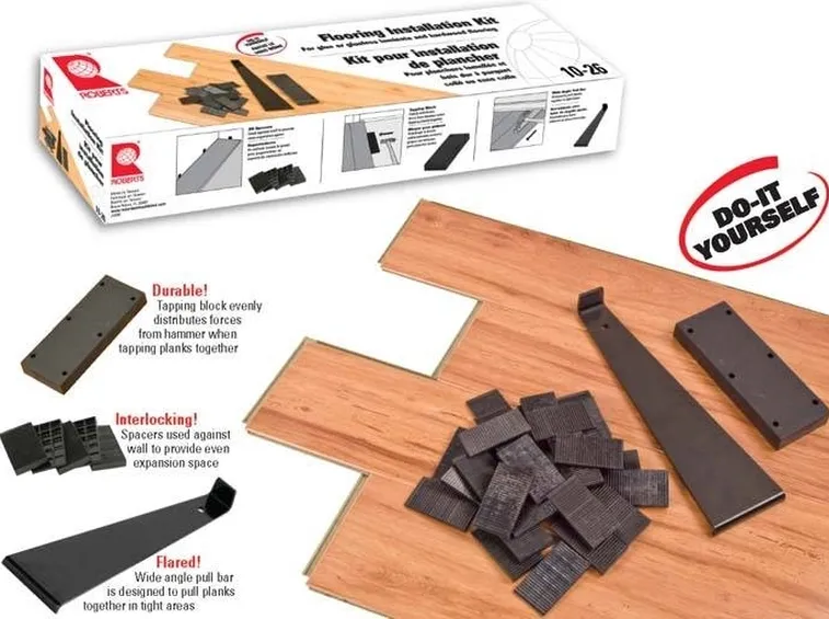 Kit di montaggio per parquet laminato