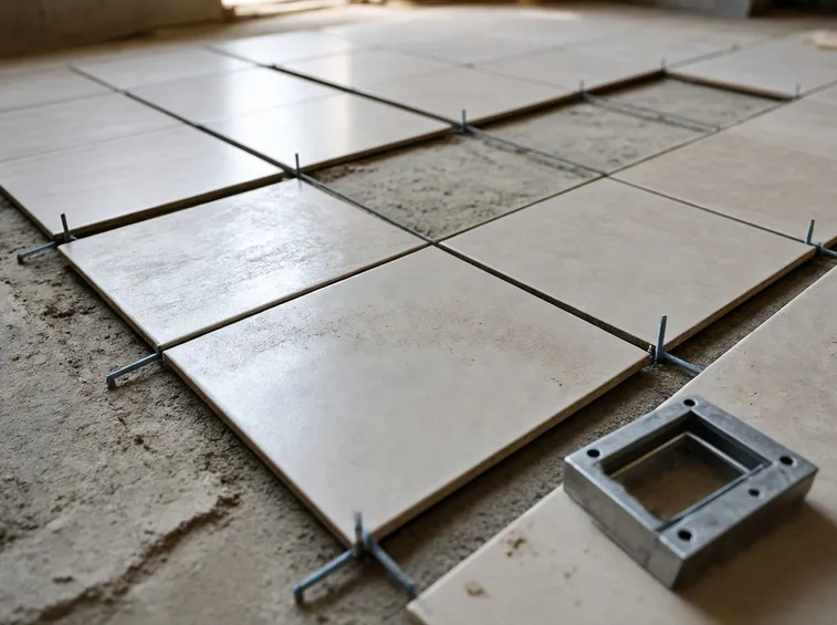 Installazione piastrelle