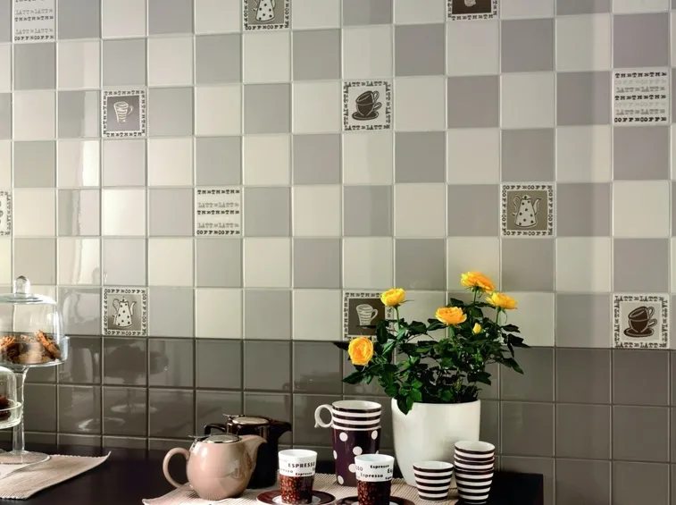 modelli di piastrelle da cucina moderna: piastrelle in monocottura