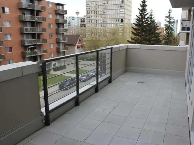 Pavimento per balcone in calcestruzzo