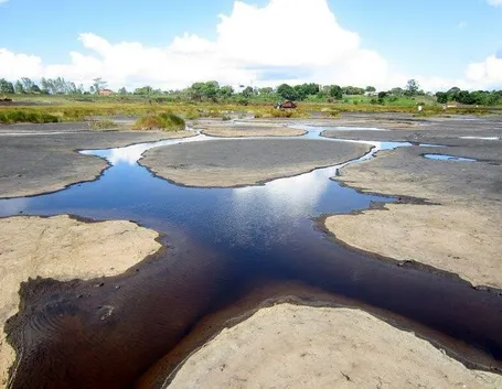 Uno dei maggiori punti di estrazione di bitume, a Trinidad