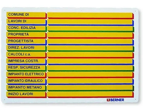 Cartello di cantiere