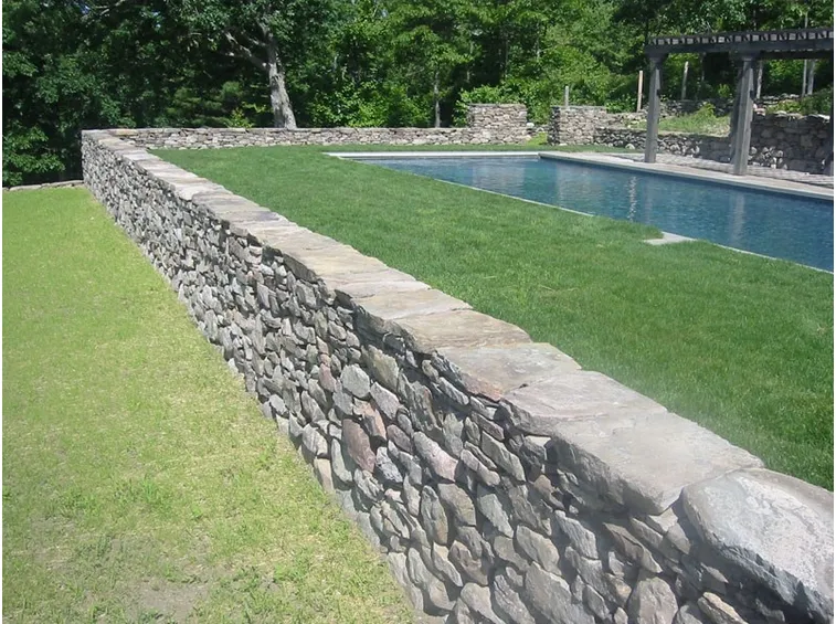 Muro di cinta a vista