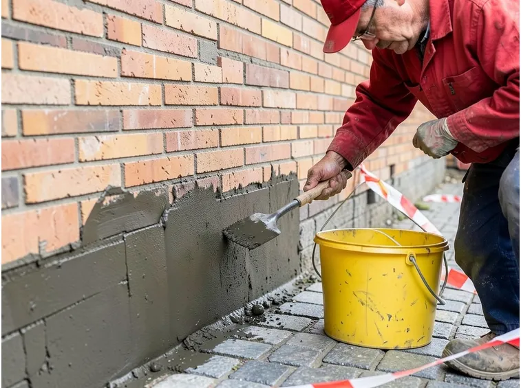 Applicazione di cemento osmotico