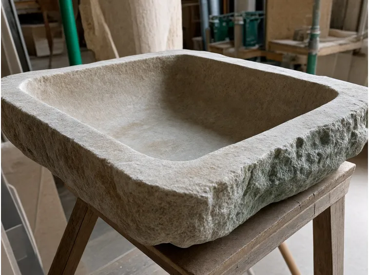 Lavabo in pietra leccese