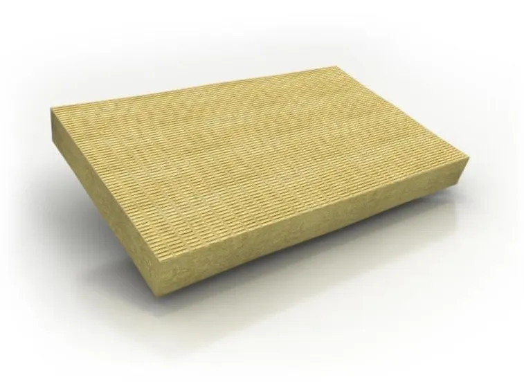 Un pannello di lana di vetro