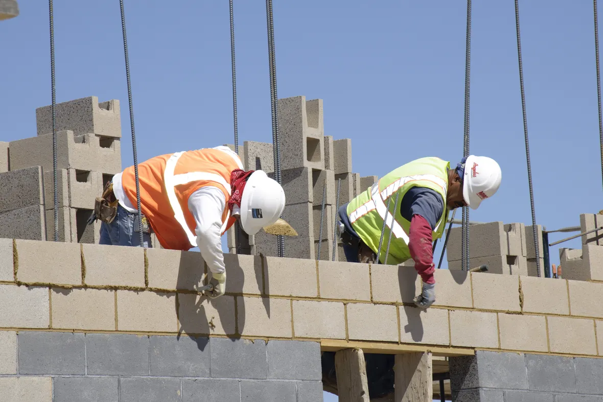 Realizzazione di una costruzione in muratura