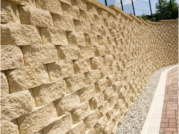 Muro a secco per giardino