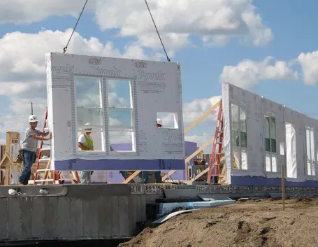 Muro prefabbricato per pareti