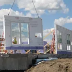 Muro prefabbricato per pareti