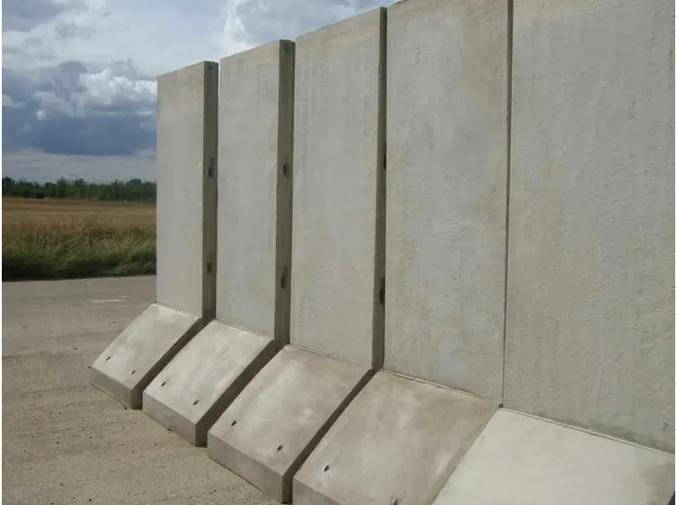 Muro di sostegno prefabbricato