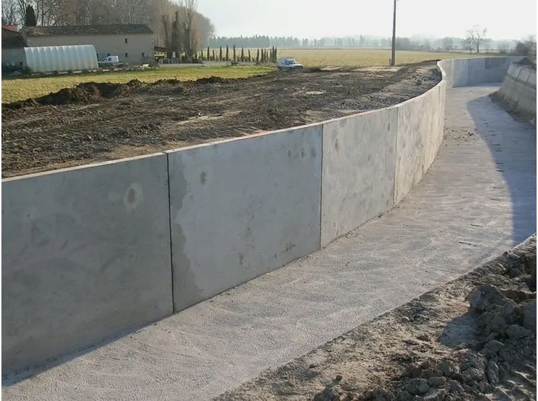 Muro portante in calcestruzzo