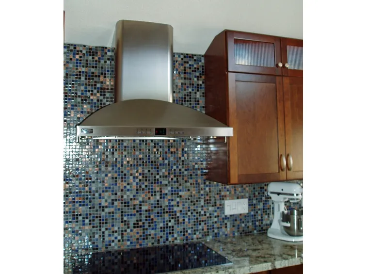 Rivestimento in mosaico in cucina