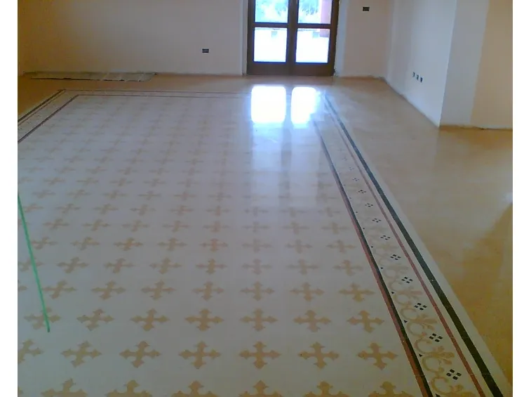 Pavimento in graniglia
