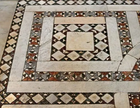 Pavimento in marmo