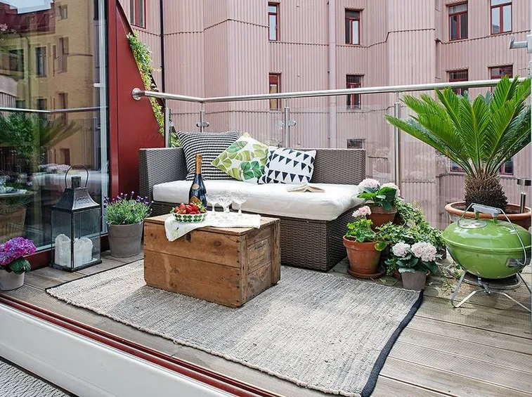 Un giardino ad alta quota tra i palazzi