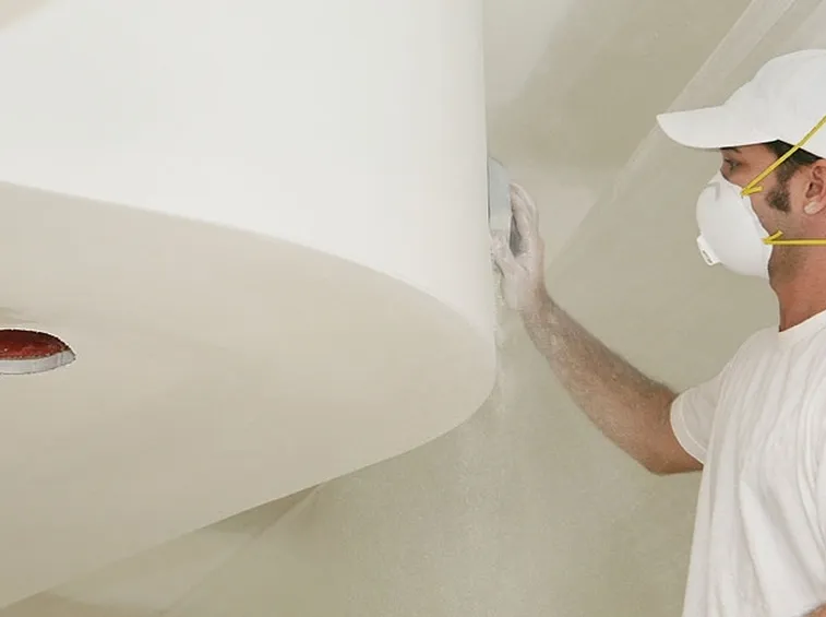 Lavorazione di una veletta in cartongesso