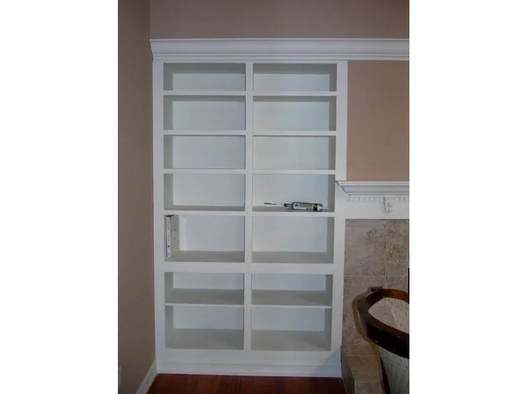 Libreria in cartongesso.