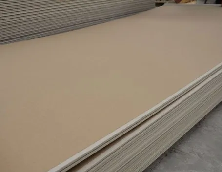 Pannelli di cartongesso.