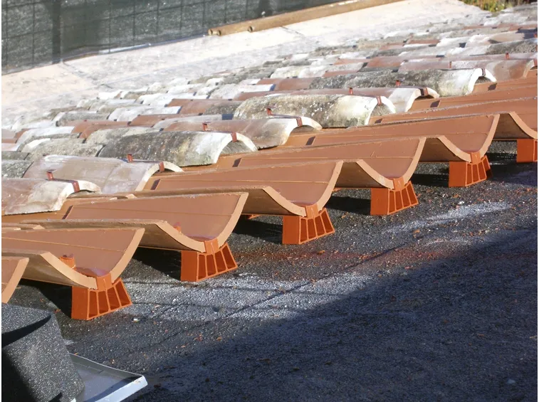 Realizzazione di un tetto ventilato