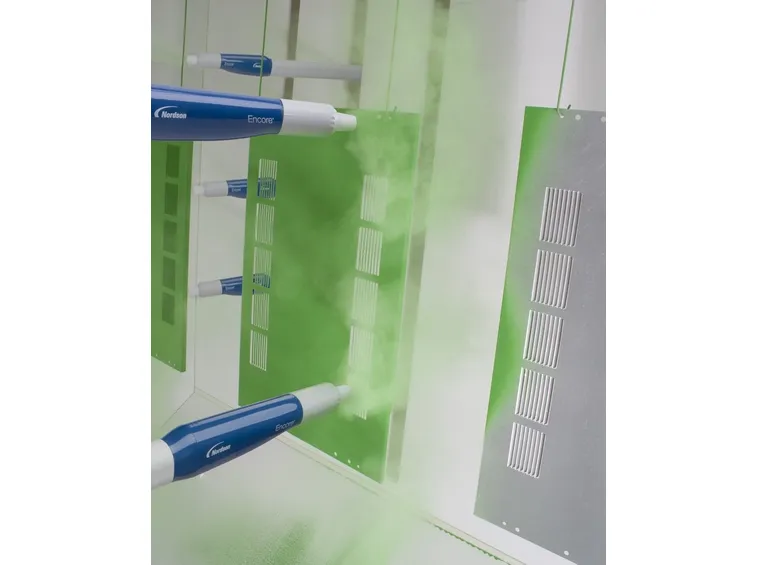 Verniciatura a polvere automatizzata