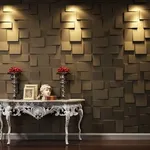 Parete decorativa tridimensionale