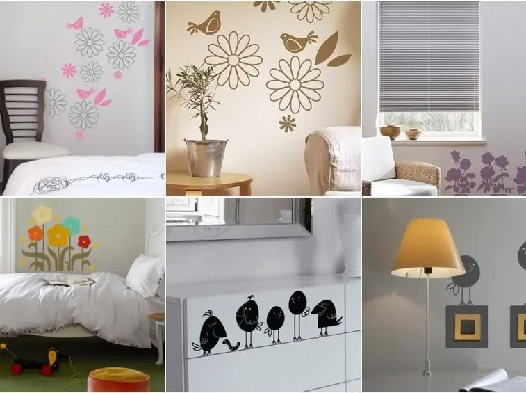 Essempi di decorazioni per pareti