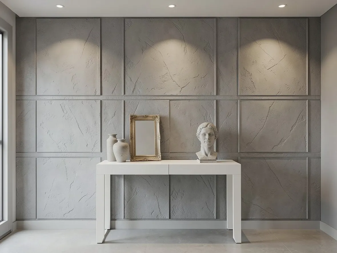 Parete decorativa tridimensionale