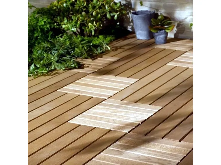 Esempio di pavimentazione in legno