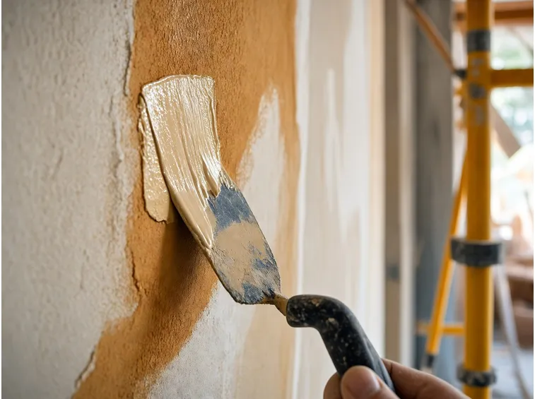 lavorazione stucco