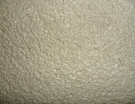 Esempio di intonaco naturale
