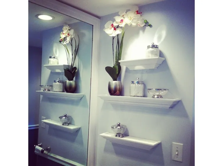 orchidea in bagno