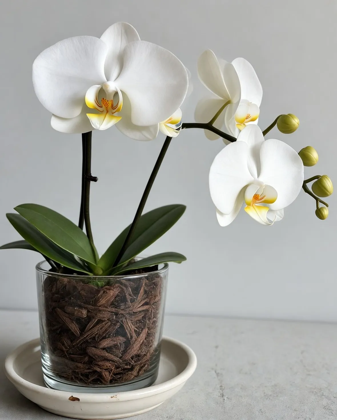 Orchidea bianca