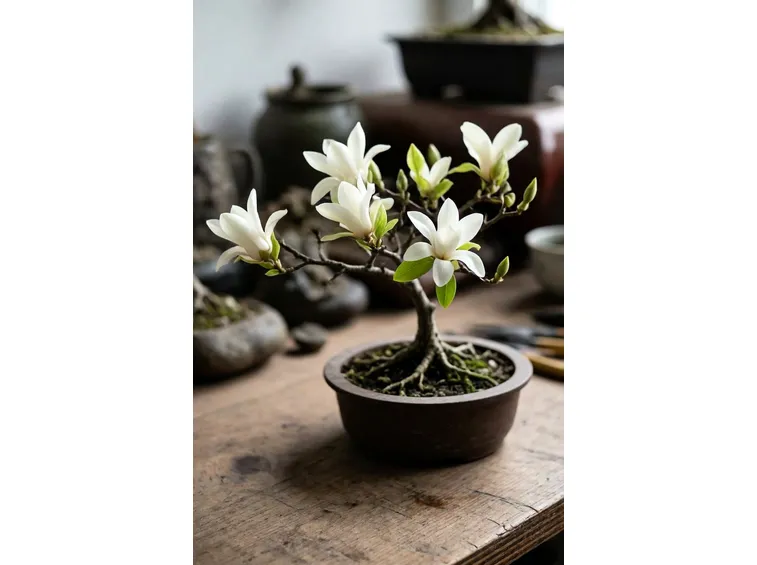 Bonsai magnolia 