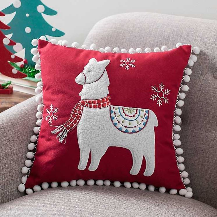 cuscino pompon