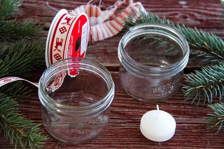 barattoli per candele natale