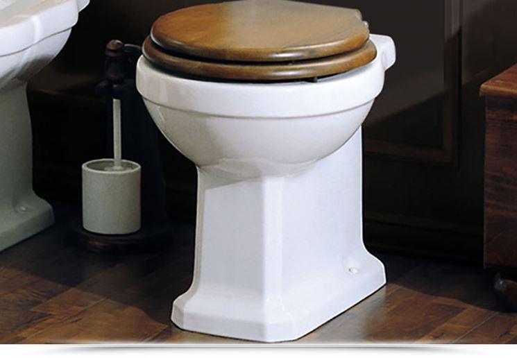 Sedile wc in legno