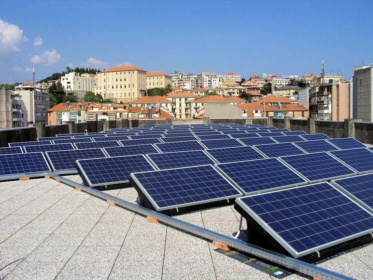 Tetto affittato per fotovoltaico