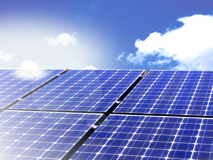 Un esempio di panello fotovoltaico