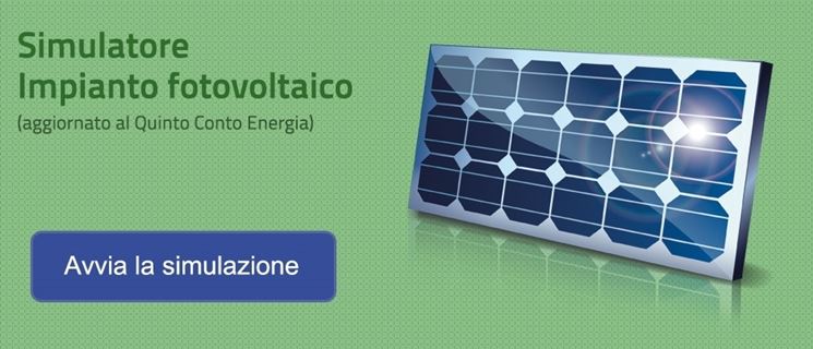 Un esempio di simulatore di impianto fotovoltaico